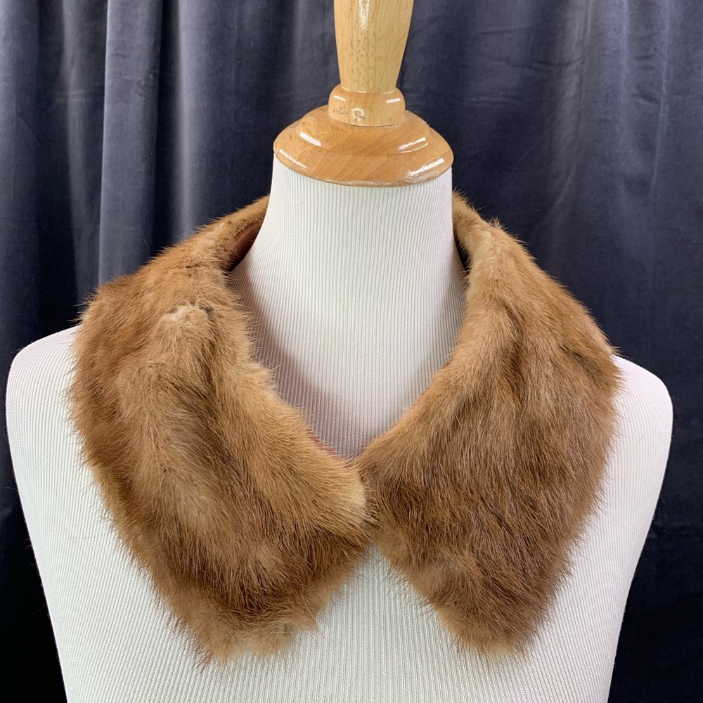 Vintage Genuine Real Fur Collar